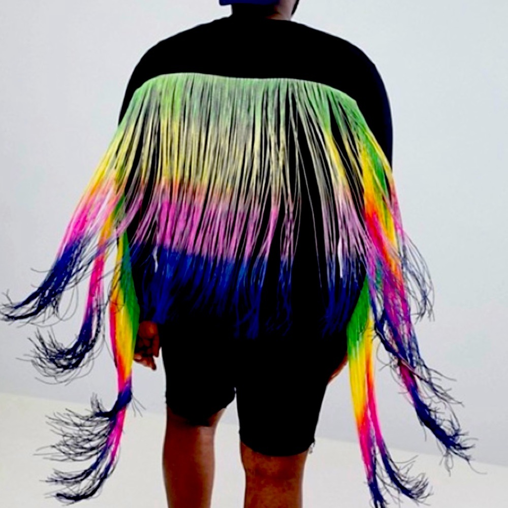 ASOS festival fringe sweatshirt
